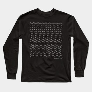 Synthesizer Waveform Long Sleeve T-Shirt